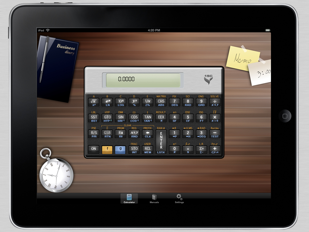 15C Scientific Calculator for iPad